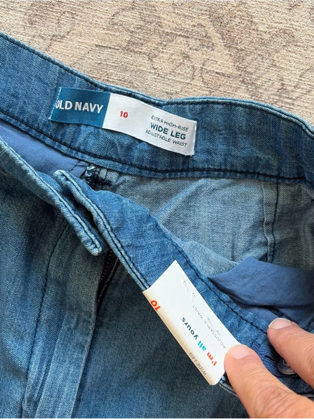 Old Navy Wide-Leg Jeans - Blue